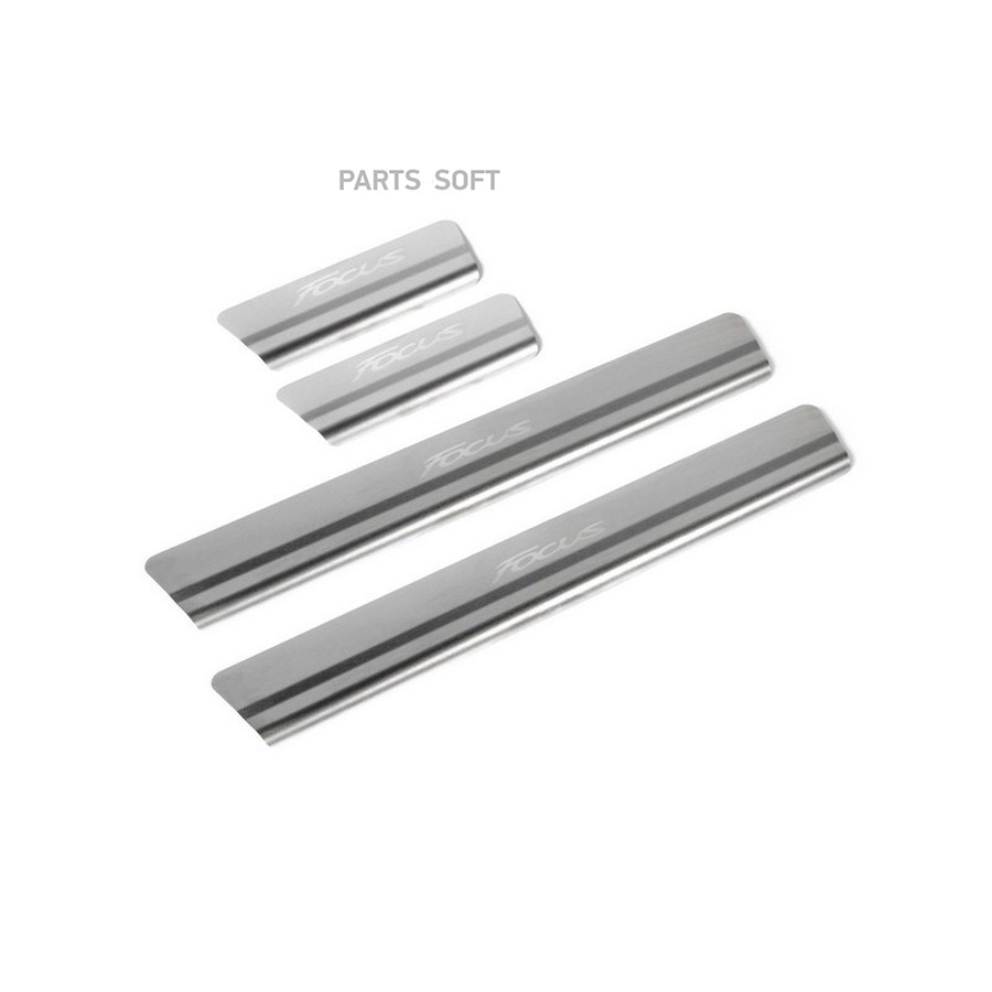 Накладка на пороги Ford Focus 2015- (4 шт.) AutoMax AMFOFOC02 - AUTOMAX None None